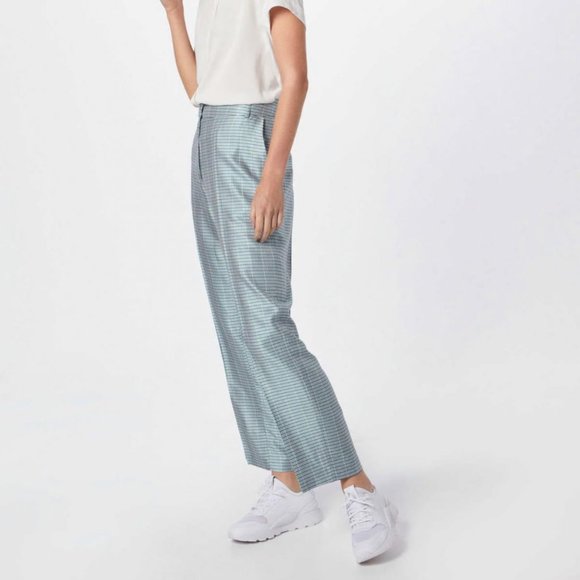 DESIGNER Samsoe & Samsoe "Efe" Plaid Dress Pants - Picture 4 of 10